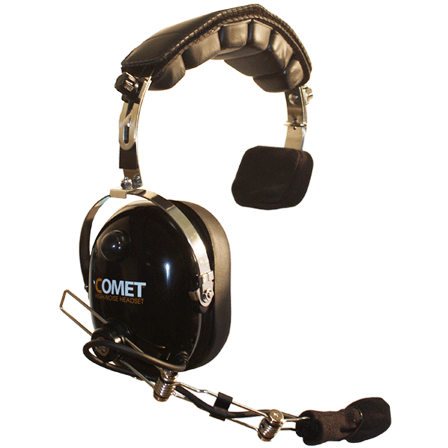 Klein COMET BK - Over-the-Head Monaural Headset - Black