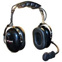 Klein DUALSPORT-BK - Over the Head Binaural Headset - Black