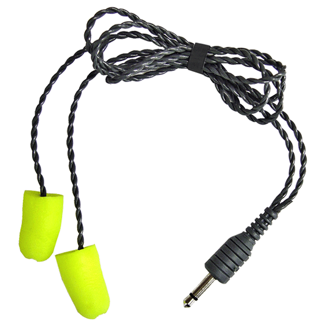 Klein RCK-SPEAKERS - Wired Dual Foam Ear Plug w/Miniature Speakers  - 3.5mm