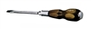 Nepros ND3M-055 - Wooden-Grip Slotted Screwdriver 5.5mm x 0.8mm - Magnetic