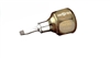Nepros ND3MS-06 - Wooden-Grip Stubby Slotted Screwdriver 6.3mm x 1.0mm - Magnetic