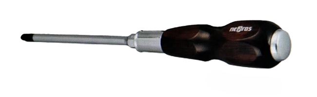 Nepros  ND3P-2 -  Wooden-Grip Phillips Screwdrivers PH2 - Magnetic