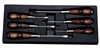 Nepros NTD306 - Wooden-Grip Screwdriver 6PC Mix Set w/Magnetic