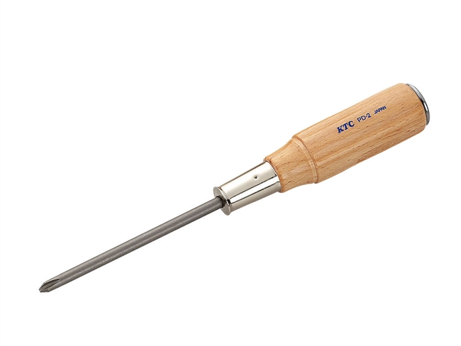 KTC PD-2 - Phillips #2 Screwdriver w/Wooden Handle