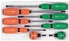 KTC/NEPROS TD2798 - Soft Grip Screwdriver 8PC Set
