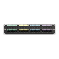 Leviton 5G596-U48 - 48-Port Cat 5e Patch Panel 2RU