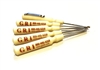 LSD / GRI MSD/5 - Micro Slotted Pocket Screwdriver w/Clothing Clip - 5/PACK