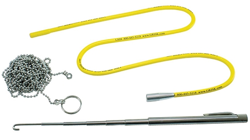 LSD WNRS / 85-124 - Wet Noodle Magnetic In-Wall Retrieval w/Mini Telescoping Pocket Retriever
