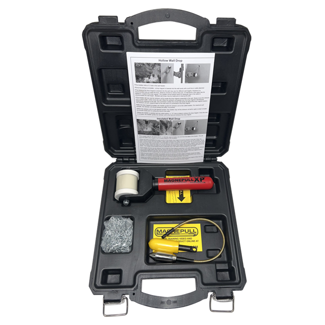 Labor Saving Systems XP1000-KC - MagnePull Series Magnetic Wire Fishing System w/Case