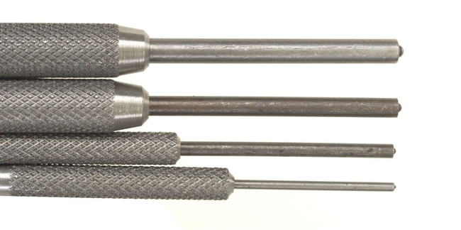 Lyman 7031277 - Roll Pin Punch 4PC Set