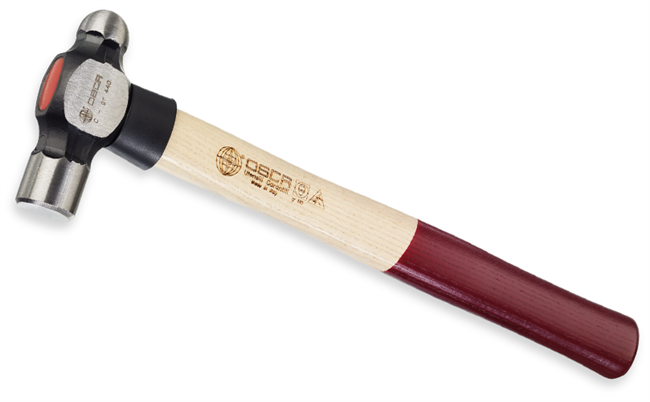 OSCA 108PH 12 - Ball Pein Gasket Hammer 3.5oz w/Straight-grained Hickory