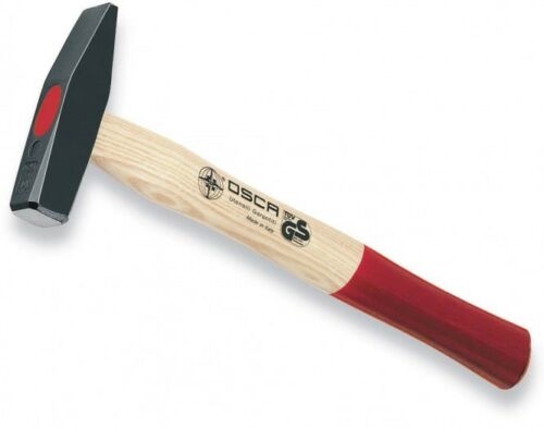 OSCA 104P 11 - DLB Face Machinist's Hammer w/Forged Safety Collar Ash Handle