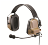 OTTO V4-11032XX - NoizeBarrier TAC Headset w/Active Hearing Protection & Noise-canceling Boom Mic