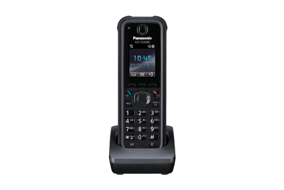 Panasonic KX-TCA385 - Rugged DECT 6.0 Cordless Phone - Black - NEW
