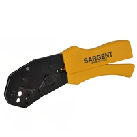 Sargent Tools 4272 CT - Ratcheting Coax Crimp Tool w/Die for RG6/59