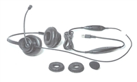 Starkey SM5410-BOTH-PTT-NNC - Binaural Military Approved Headset w/Push-To-Talk - USB-A