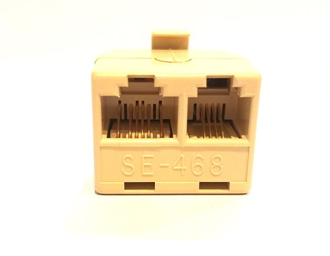 Suttle SE-468A/10 - Modular Dialer "T" Adapter - 10/Pack
