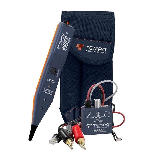Tempo 801K - Pro Tone / Probe Wire Tracer Kit w/Case