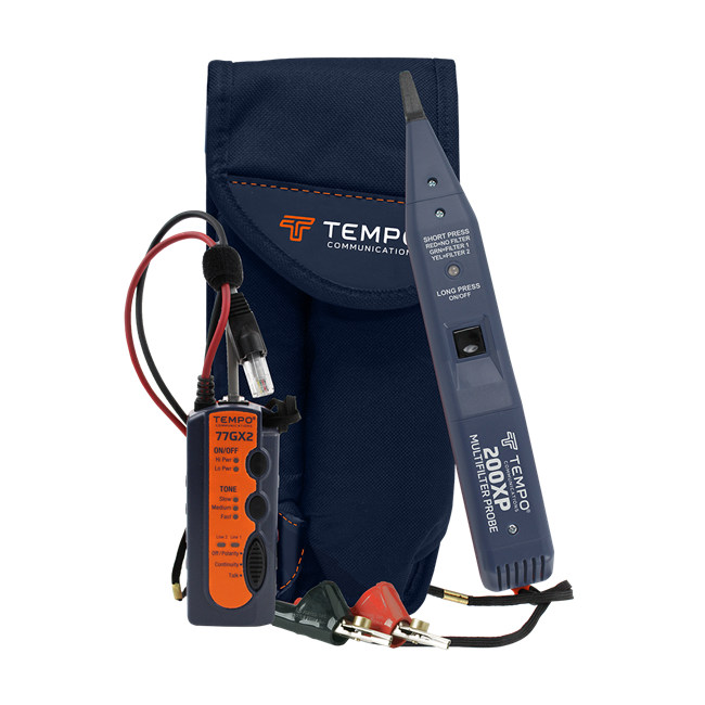 Tempo 811K/6A2 - Digital High-Performance Tone / Probe Tracing Kit w/Case