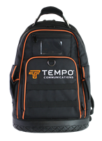 Tempo PA9000 - Pro-Tool Backpack w/40-Pockets Separate Laptop Pocket 17"