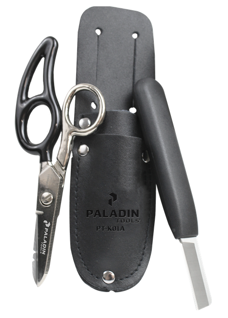 Tempo / Paladin PT-K01A - Splicer's Blade & Scissors Tool 3PC Kit