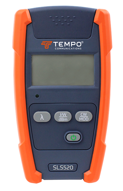 Tempo SLS520 - Stabilized Fiber Optic Light Source / Singlemode / Wavelength 1310/1550