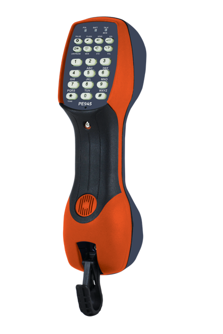 Tempo PE945 - Lineman's Telephone Butt-in Set w/Two-Way Speaker Phone