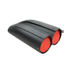 TSP SP8450BK - Finned Aluminum Air Cleaner / Hood Scoop Kit - Black
