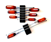 Vessel 100 SERIES - Wooden-Grip Screwdriver 8PC Mix Set - Magnetic