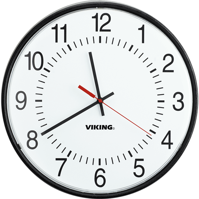 Viking CL-A12 - 12" Analog Clock