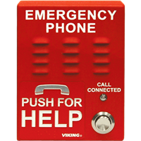 Viking E-1600A-EWP - Emergency Phone w/Enhanced Weather Protection - Red