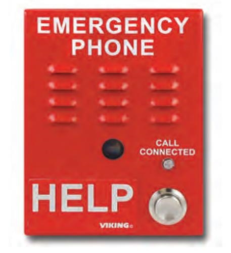 Viking E-1600A - Emergency Phone  - Red