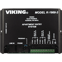 Viking K-1900-3 - Apartment / Office Entry System Controller