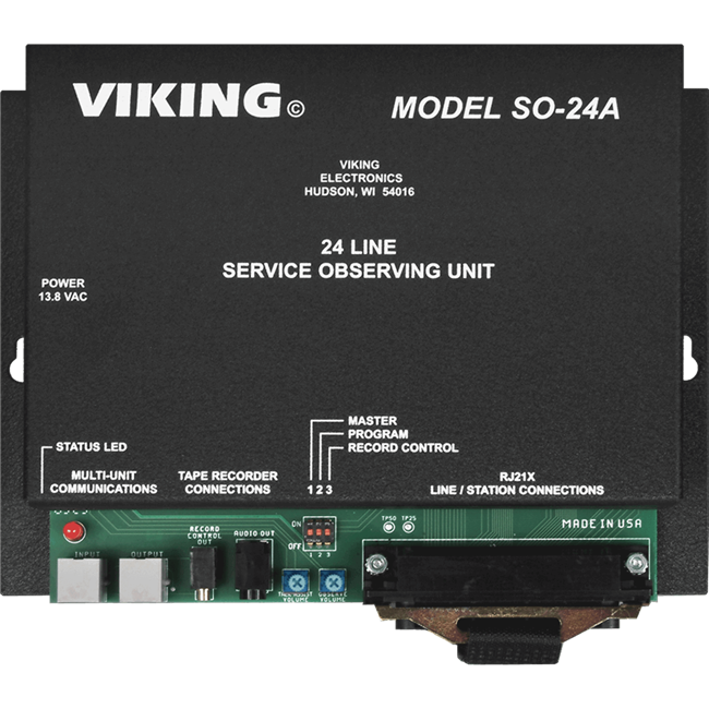 Viking SO-24A - 24-Line Service Observation Unit