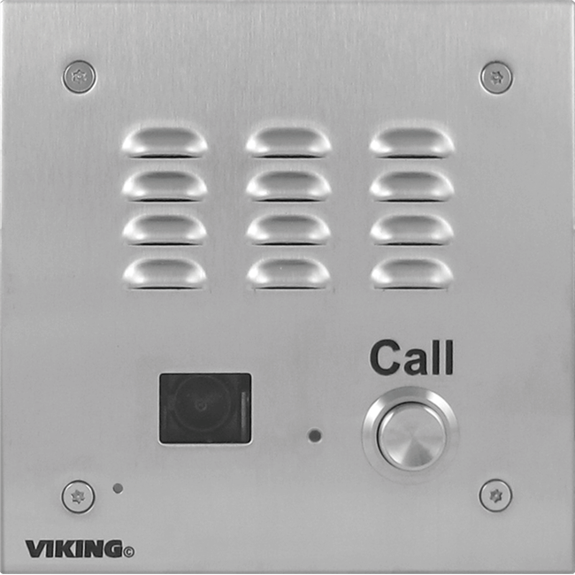 Viking W-3005-EWP - Vandal Resistant HandsFree DoorBox w/Color Video Camera / EWP