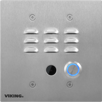 Viking X-35-SS-EWP - Compact IP Video Entry Phone / Intercom w/HD Video w/EWP Stainless Steel
