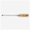 Wera 05018035001 - Wooden Handle Grip Slotted Screwdriver w/Keystone Tip & Hex-bolster 12"