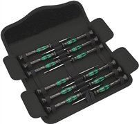 Wera 05073675001 - Kraftform Micro Precision Screwdriver 12PC Set w/Case