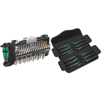 Wera 05056490001-Tool-Check Plus Metric 39PC + 05073675001-MICRO SCREWDRIVER 12PC