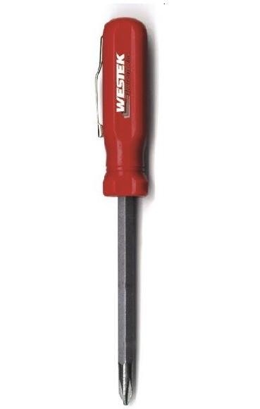 Westek TC-SD100 - 2-in-1 Micro Screwdriver Slotted / Phillips w/Clothing Clip