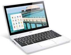 Acer Chromebook C720p-2457 Tablet Computer, 1.40 GHz Intel Celeron, 4GB DDR3 RAM, 32GB SSD Hard Drive, Chrome, 11" Screen (Refurbished)