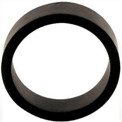 Flipper Rubber 1 1/2" x 1/2" BLACK