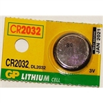Battery Lithium 3V CR2032