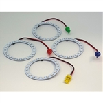 #555 POP BUMPER 21-LED 70MM RING - RED