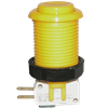 Happ Pushbutton W / Horizontal Micro-Switch - Yellow