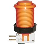 Happ Pushbutton W / Horizontal Micro-Switch - Orange