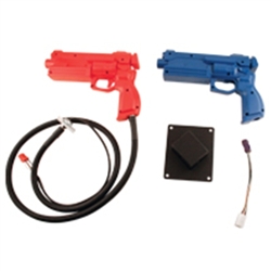 Sega Gun Assembly With Red & Blue Shells Included