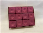 MASTER CUE CHALK (12 PACK) - BURGUNDY