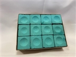 MASTER CUE CHALK (12 PACK) - GREEN