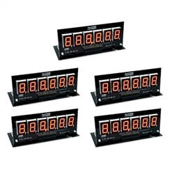 Pinscore LED Display Set - 5 x 6 Digit Orange - Bally/Stern